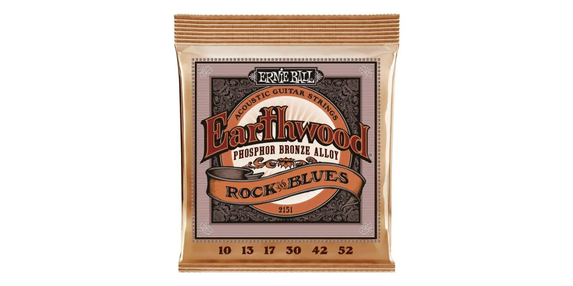 Encordoamento Ernie Ball para guitarra acústica